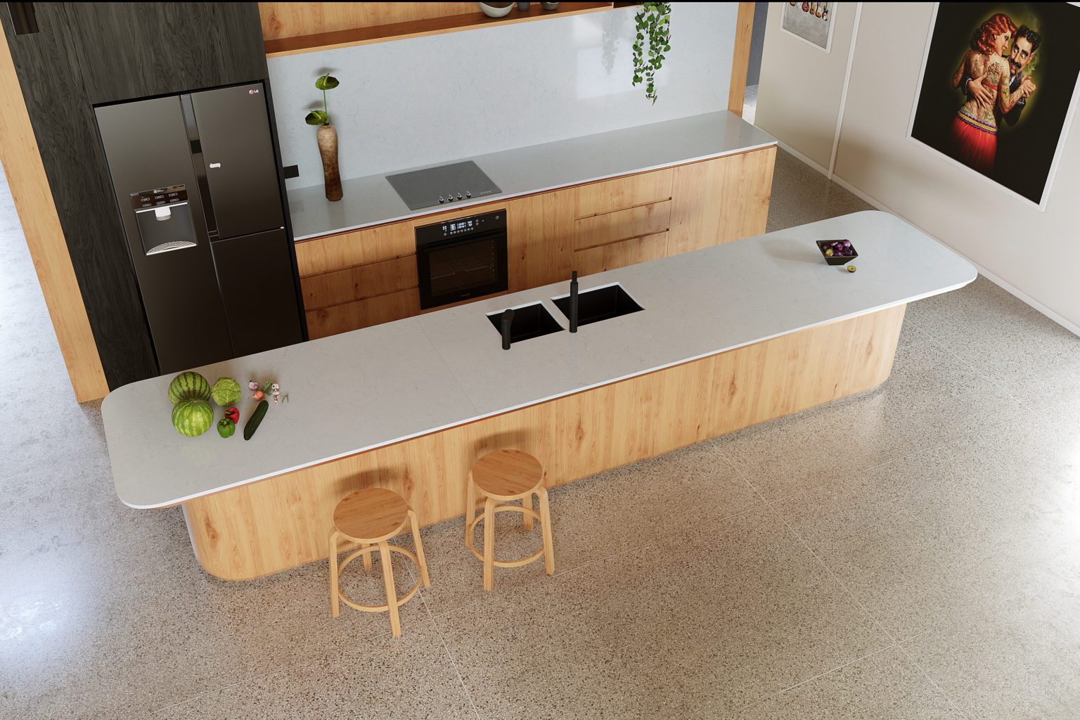 Valley Stream Pompeii Quartz